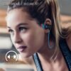VOLKANO Original Wireless Bluetooth Earphones with Sports Stabilizer Earhooks