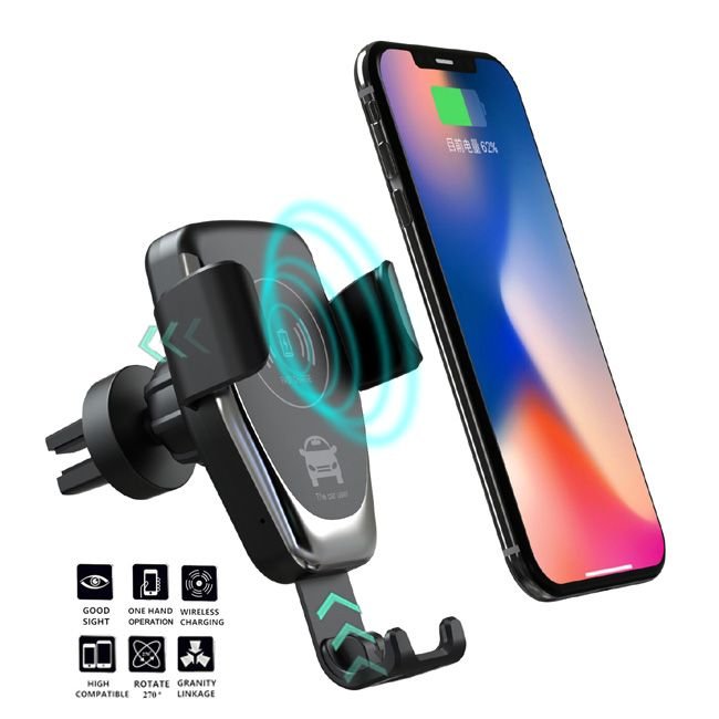 Wireless car mount charger – MN Electronics Mauritius