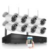WI-FI Full Kit CCTV Security Camera HD 4K 8 Channel
