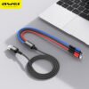 AWEI Original CL-971 3 in 1 Multi Charging Cable 1M For Lightning and USB
