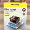 AWEI PD38 Dual USB Port Fast Charger 20W USB-A & USB-C Port