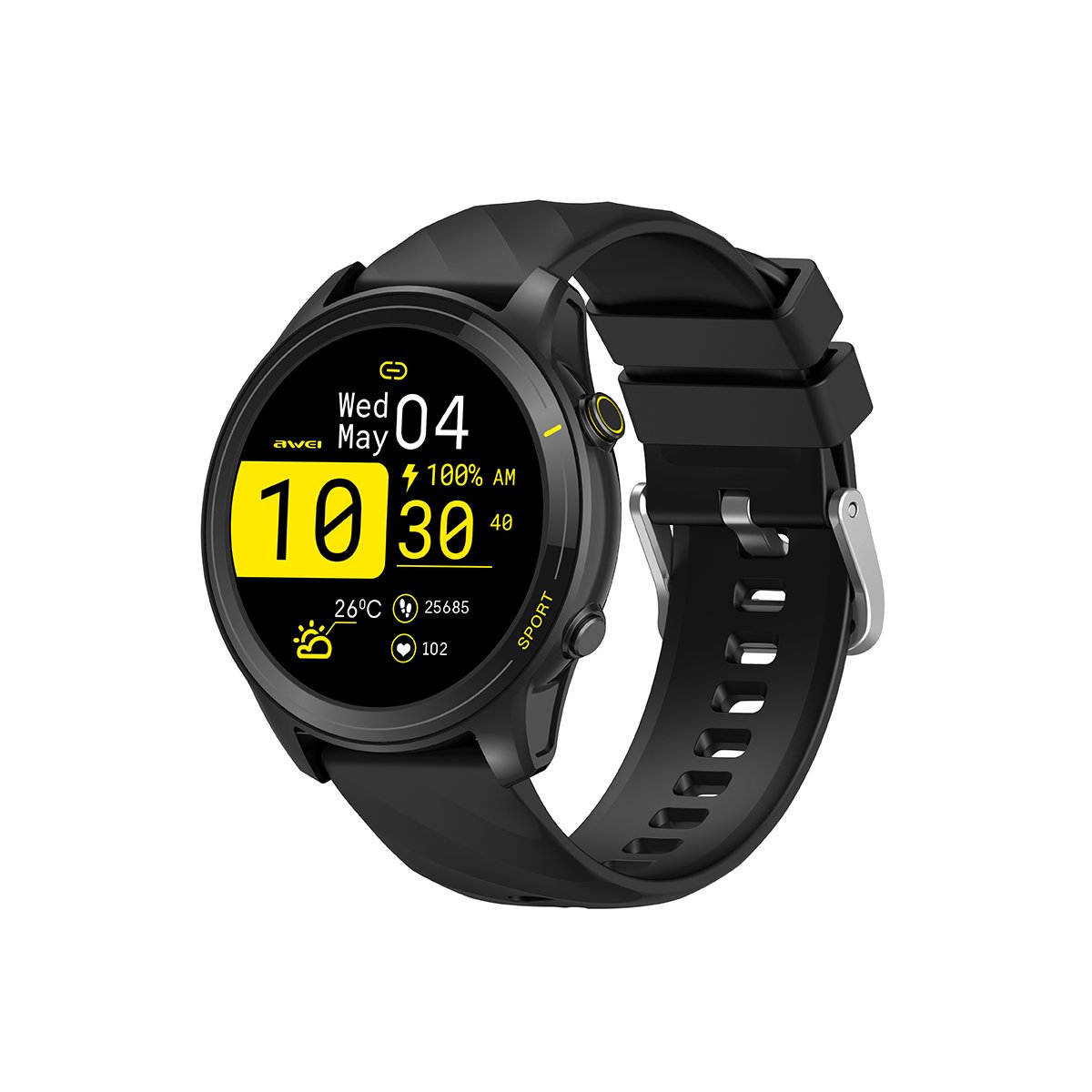 AWEI Original H36 Smartwatch IP68 Waterproof 2.1inch Large Screen with NFC
